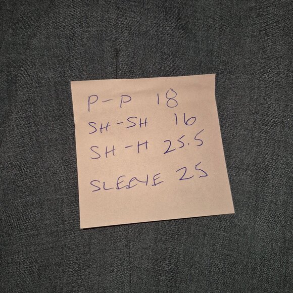 Separate Ways Grey Blazer (8) - Picture 8 of 8